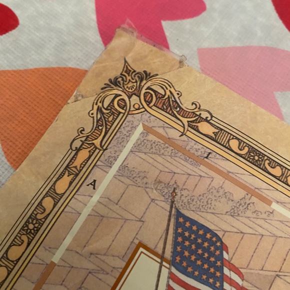 Vintage American Girl Pleasant Company Addy’s World 1864 Map - Picture 3 of 9